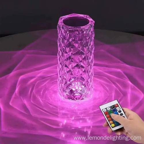 Rechargeable Touch crystal Table Light Lamp